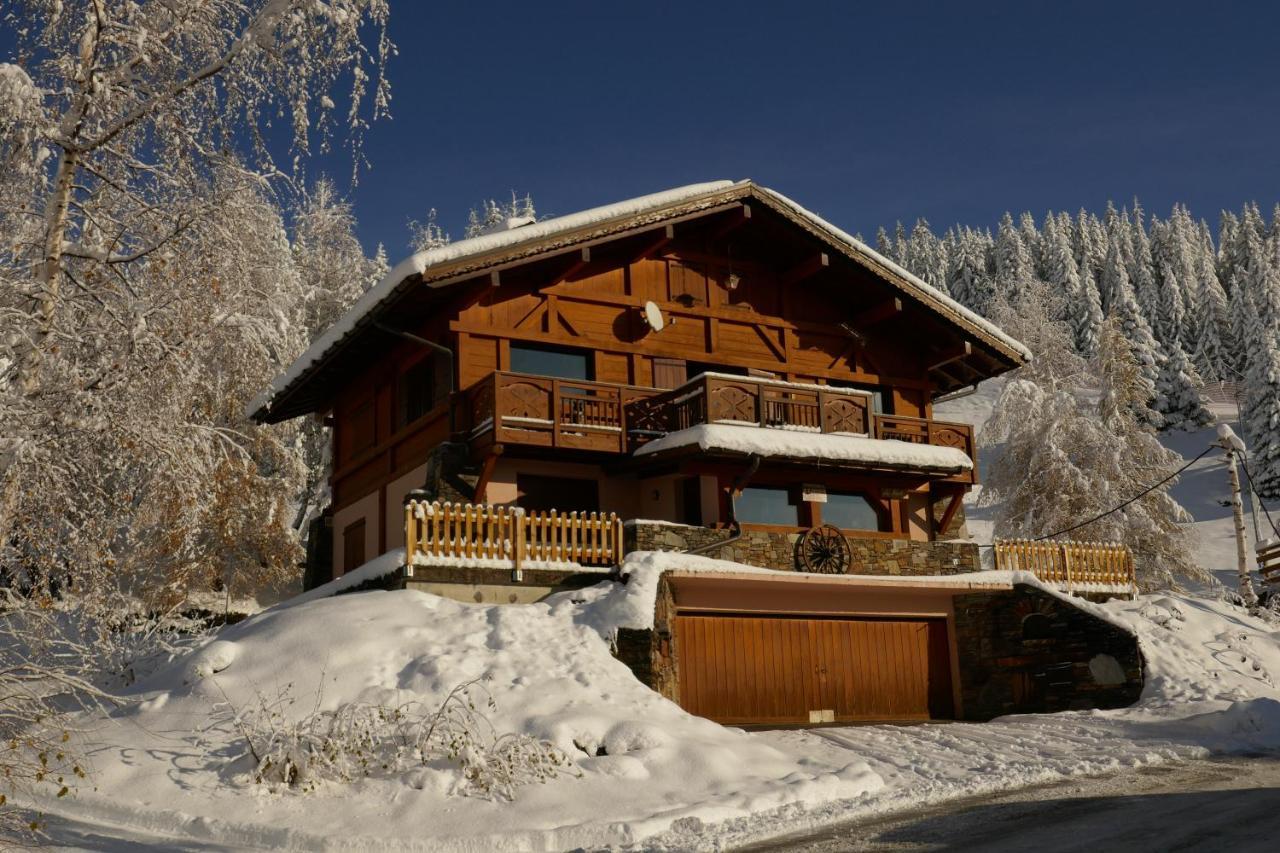 Les Saisies côté Bisanne appartement dans chalet LE Népal Exterior foto