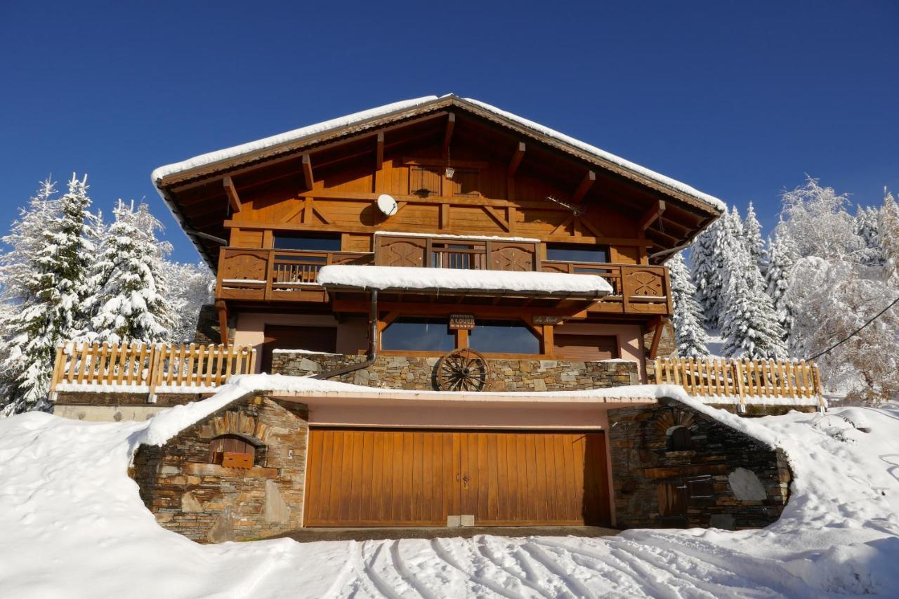 Les Saisies côté Bisanne appartement dans chalet LE Népal Exterior foto